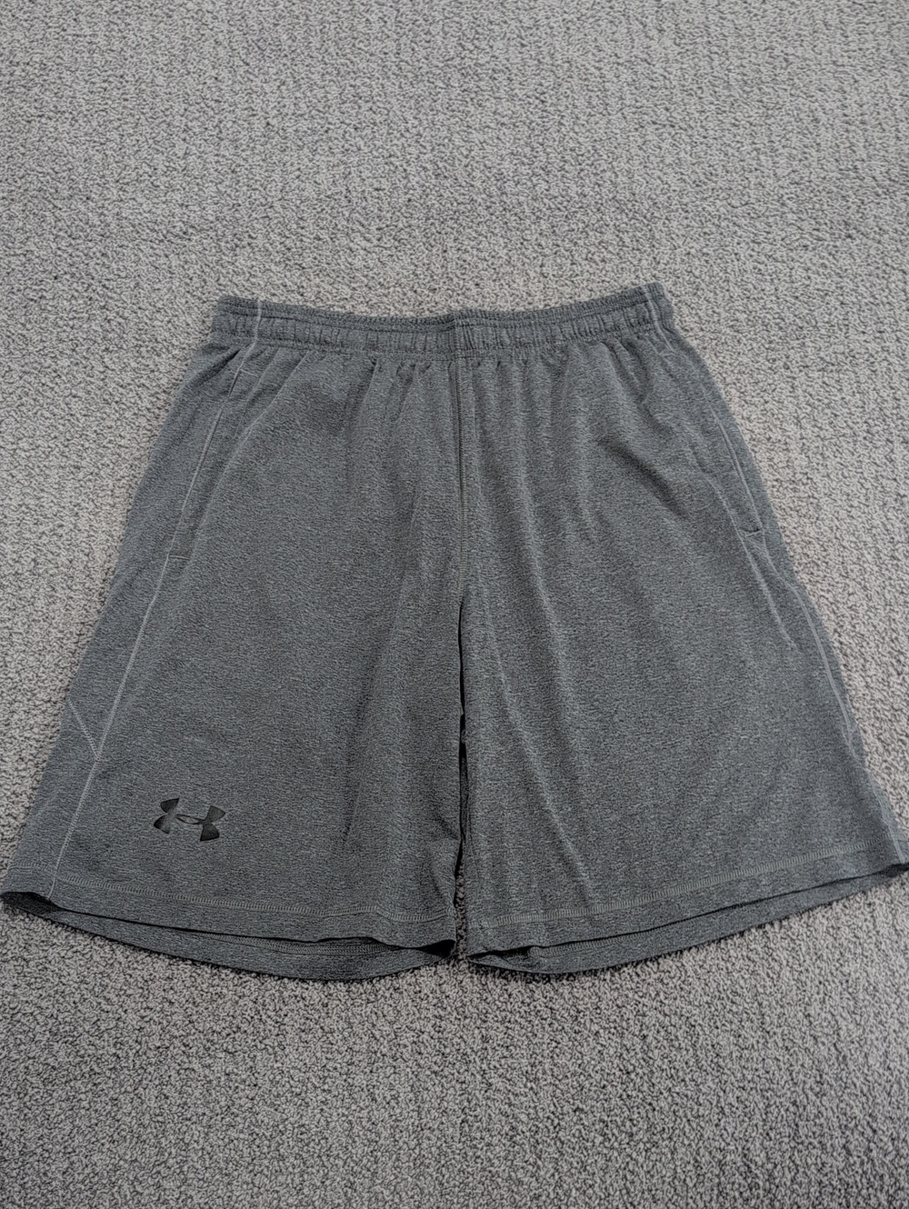 Under Armour Men's Dark Gray Loose Gear Athletic Shorts